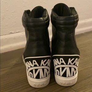 DKNY wedge sneakers